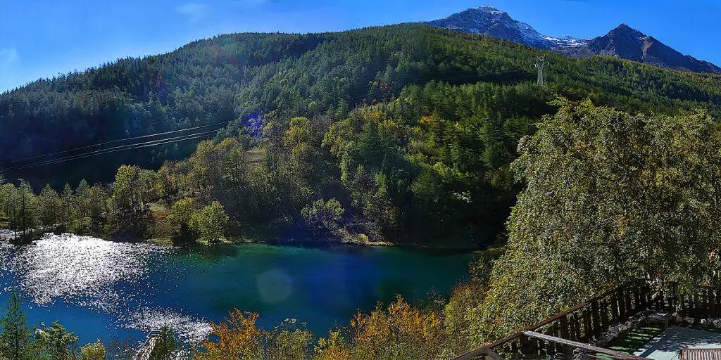 Panorama depuis les chambres